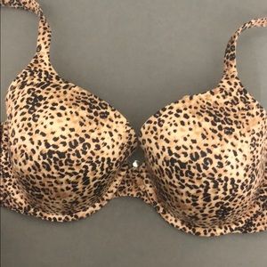 Victoria Secrets Cheetah Print Bra 34DD